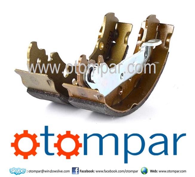 Ford Fiesta Brake Shoes 2S6J 2200 BA 1236882