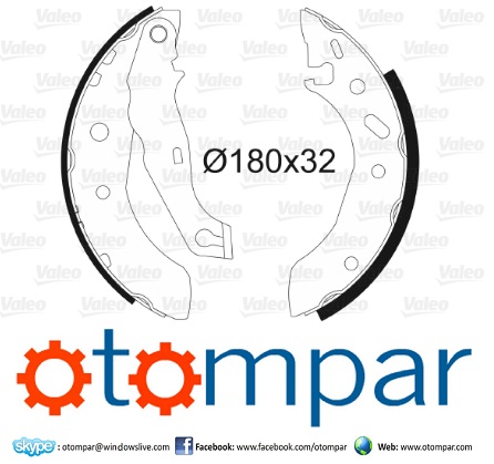 Ford Fiesta Brake Shoe 1005960